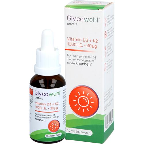 Glycowohl Vitamin D3 1000 I.e. + K2 30 Ug Tropfen 20 ml Heilpflanzenwohl bei onfy.de kaufen 19745375