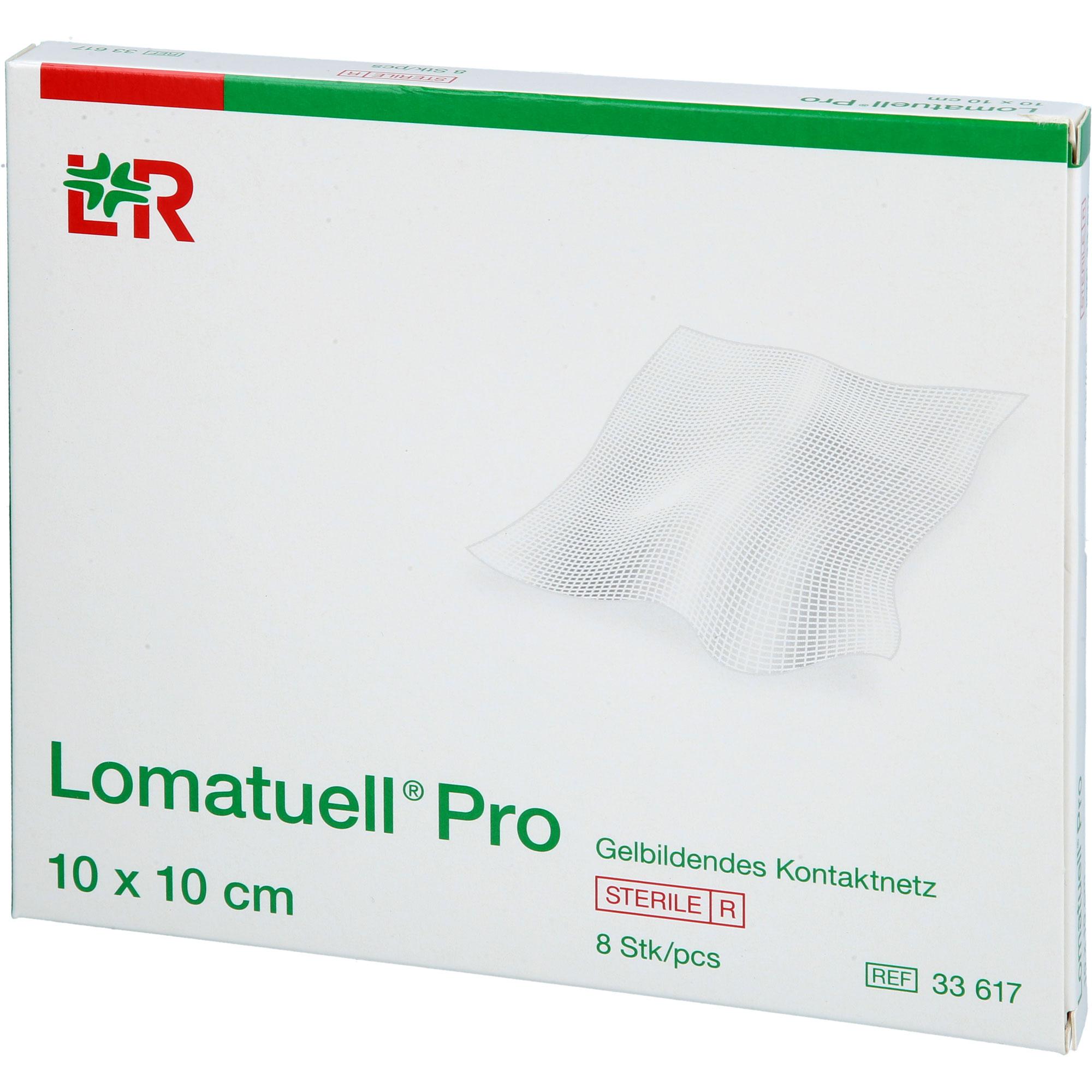 Lomatuell pro 10x10 cm Steril 8 St kohlpharma bei onfy.de kaufen 19725160