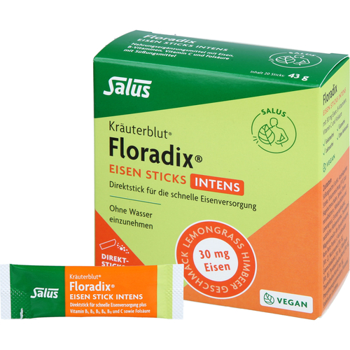 Floradix Eisen Sticks Intens 20 St SALUS Pharma bei onfy.de kaufen 20398499