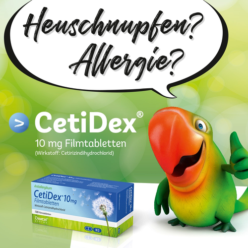 Cetidex 10mg 100 St Dexcel Pharma bei onfy.de kaufen 08892133