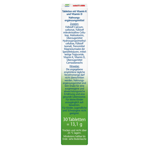 Doppelherz Vitamin K2 + D3 1000 I.E. - 30 Mini-Tabletten 30 St Queisser Pharma bei onfy.de kaufen 18029501