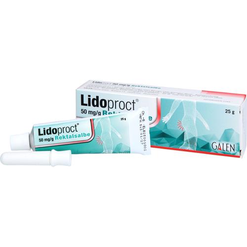 Lidoproct 50 mg/G Rektalsalbe 25 g GALENpharma bei onfy.de kaufen 19229337