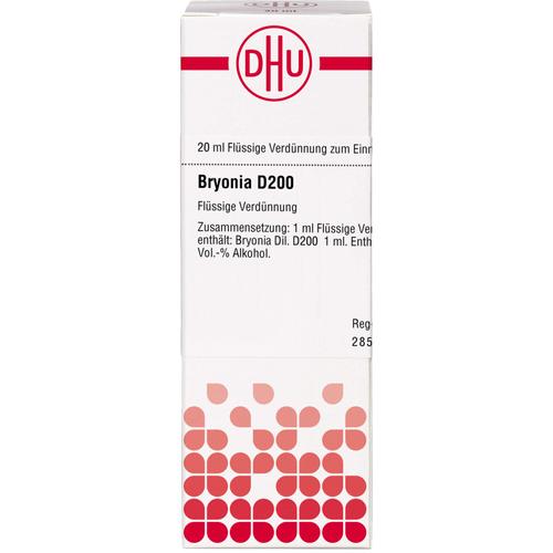Bryonia D200 20 ml DHU-Arzneimittel bei onfy.de kaufen 07161930