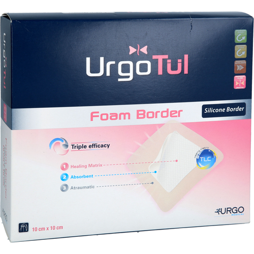 Urgotül Foam Border 10x10 cm Verband 10 St Avitamed bei onfy.de kaufen 19840636