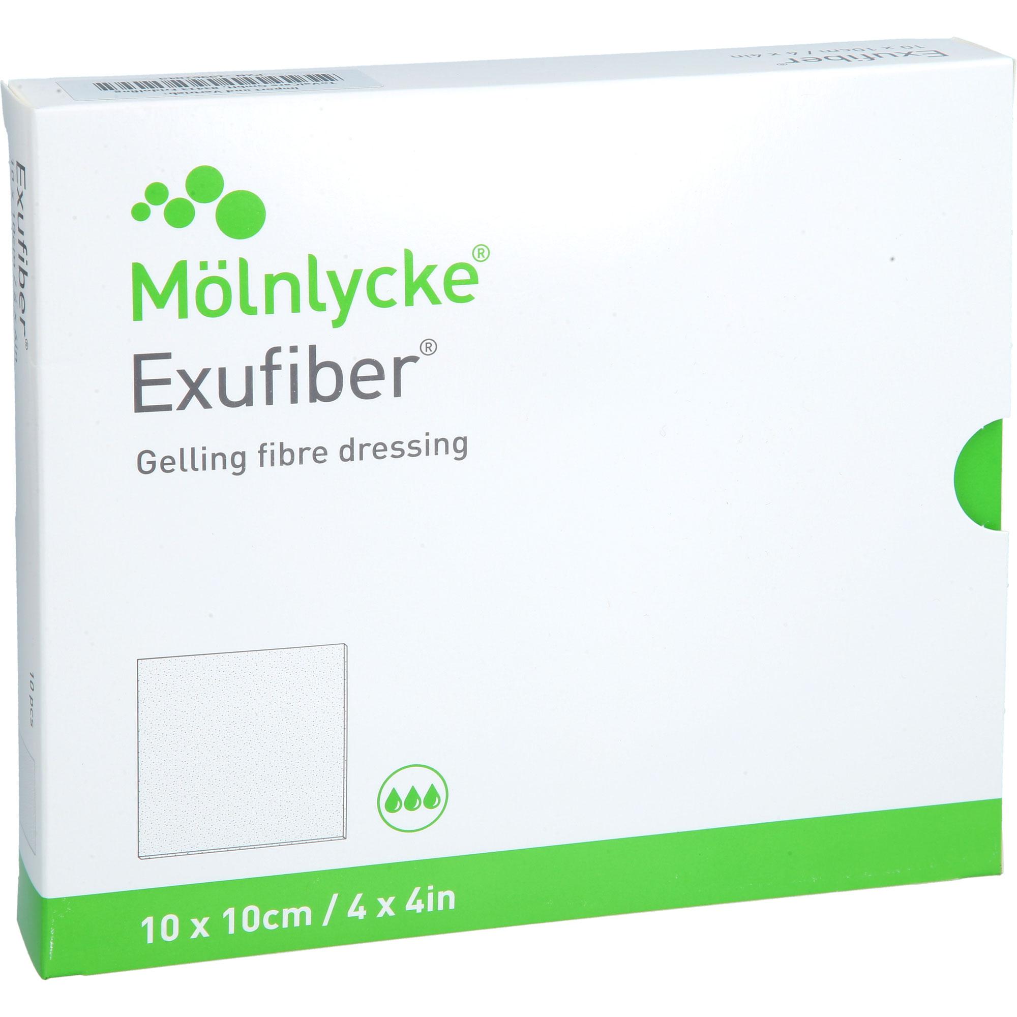 Exufiber 10x10 cm Gel-Faserverband 10 St ToValCare bei onfy.de kaufen 19962049