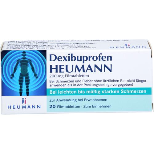 Dexibuprofen Heumann 200 mg Filmtabletten 20 St HEUMANN PHARMA GmbH & Co. Generica bei onfy.de kaufen 18849150