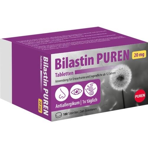 Bilastin Puren 20 mg Tabletten 100 St PUREN Pharma bei onfy.de kaufen 19767388