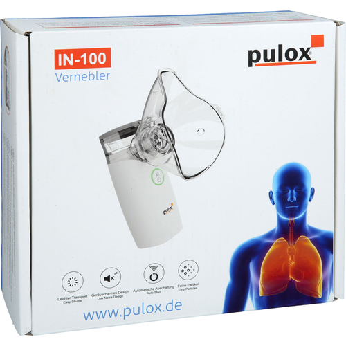 Pulox In-100 Inhalator Vernebler Nebulizer 1 St Novidion bei onfy.de kaufen 16778279