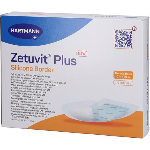 Zetuvit Plus Silicone Border 16x26 cm 10 St B2B Medical bei onfy.de kaufen 19157052