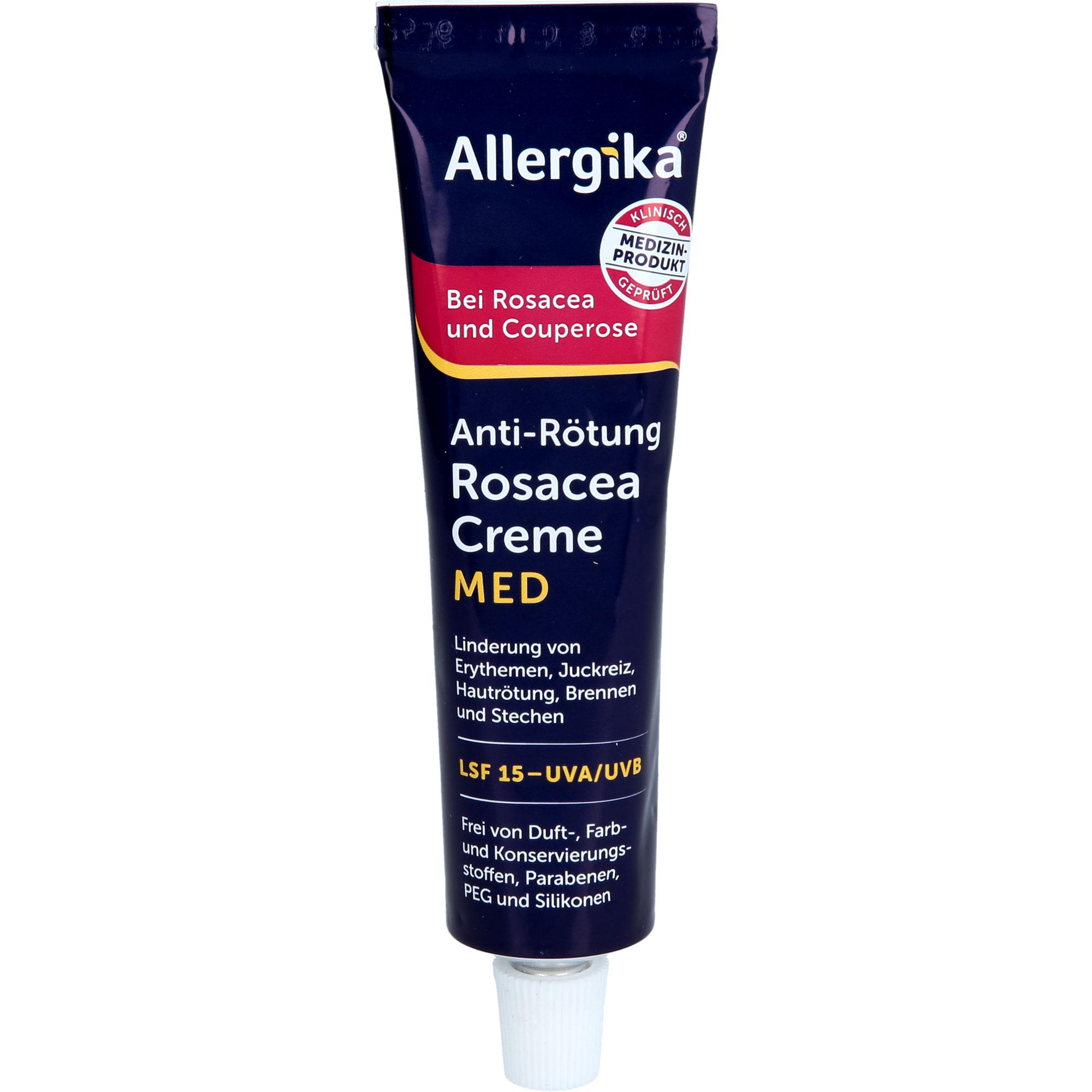 Allergika Anti-Rötung Rosacea Creme Med 30 ml ALLERGIKA Pharma bei onfy.de kaufen 20109199