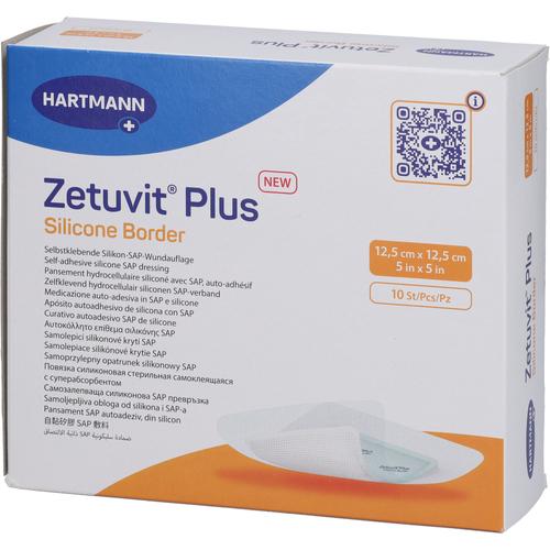 Zetuvit Plus Silicone Border Steril 12.5x12.5 cm 10 St EMRA-MED Arzneimittel bei onfy.de kaufen 19429295