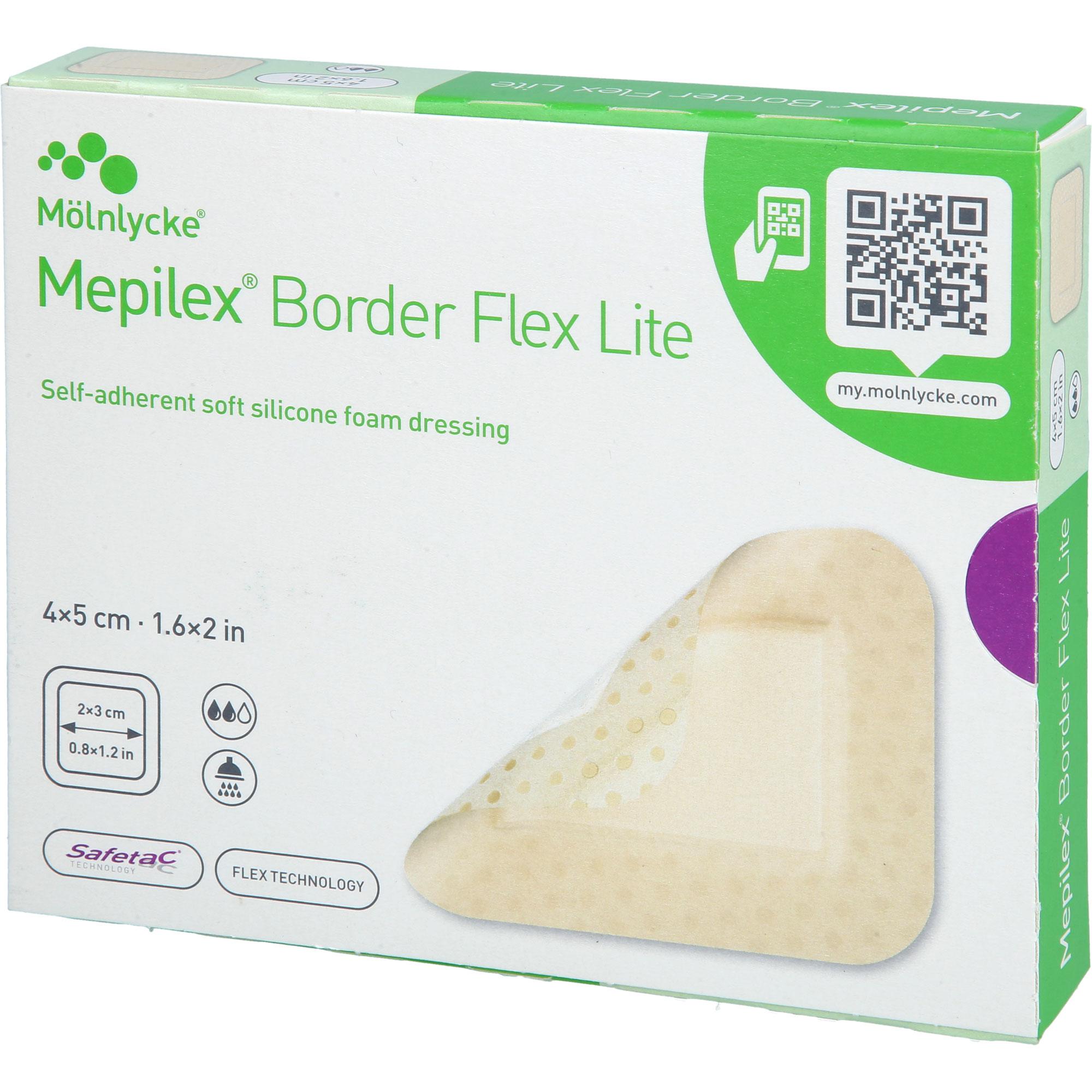Mepilex Border Flex Lite Schaumverband 4x5 cm 10 St adequapharm bei onfy.de kaufen 19200440