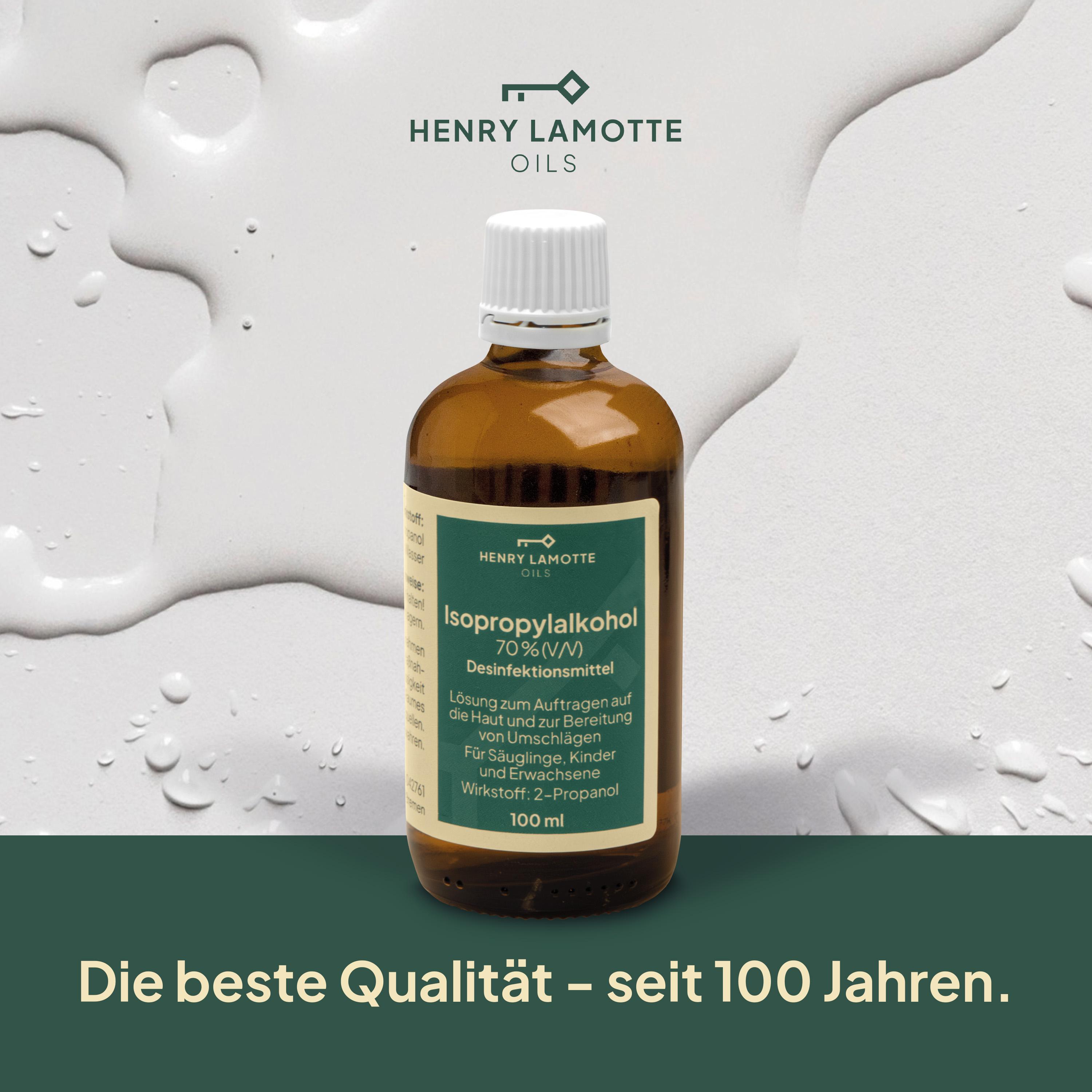 Isopropylalkohol 70% (v/V) 200 ml HENRY LAMOTTE OILS GMB bei onfy.de kaufen 10042778