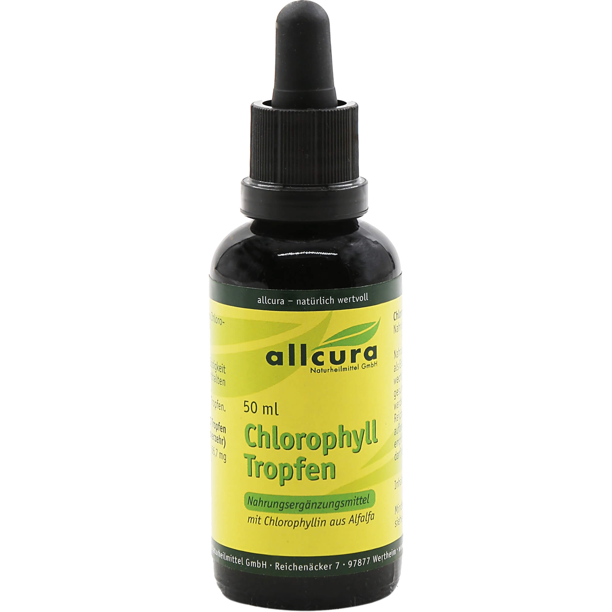 Chlorophyll Tropfen null