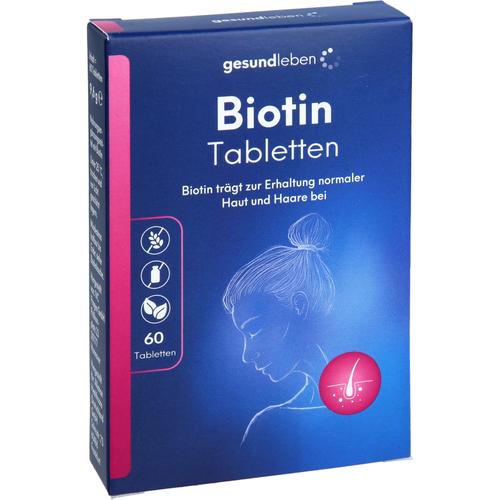 Gesundleben Biotin 2.5 mg Tabletten 60 St Alliance Healthcare Deutschland bei onfy.de kaufen 18893286