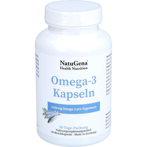 Omega-3 Kapseln Fischöl 705 mg Dha 1390 mg Epa 90 St NatuGena bei onfy.de kaufen 19205012