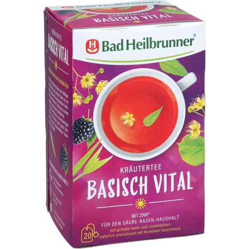 Bad Heilbrunner Basisch Vital Tee 20x2 g Bad Heilbrunner Naturheilm.GmbH&Co.KG bei onfy.de kaufen 17941362