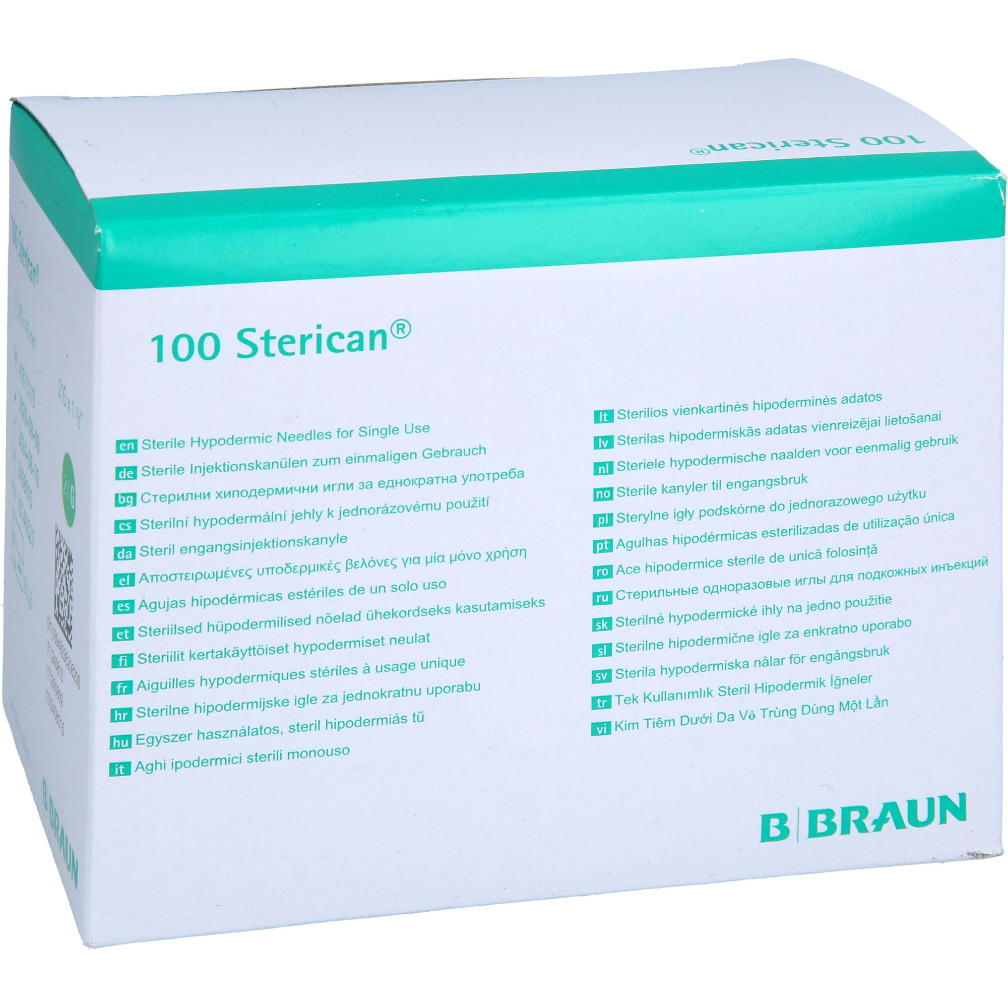 Sterican Einmalkanüle 21G 40 Mm 100 St B. Braun Melsungen bei onfy.de kaufen 18746527