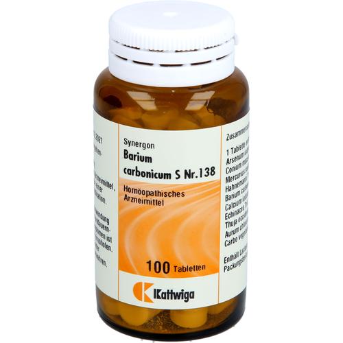 Synergon Barium Carbonicum S Nr. 138 100 St Kattwiga Arzneimittel bei onfy.de kaufen 18387382