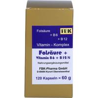 Folsäure+vitamin B6+b12 Komplex N Kapseln null