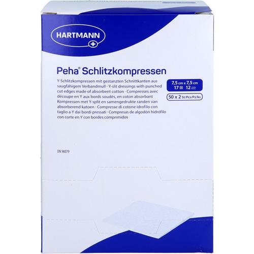 Peha Schlitzkompresse Steril 7.5x7.5cm 50x2 St PAUL HARTMANN bei onfy.de kaufen 18445760