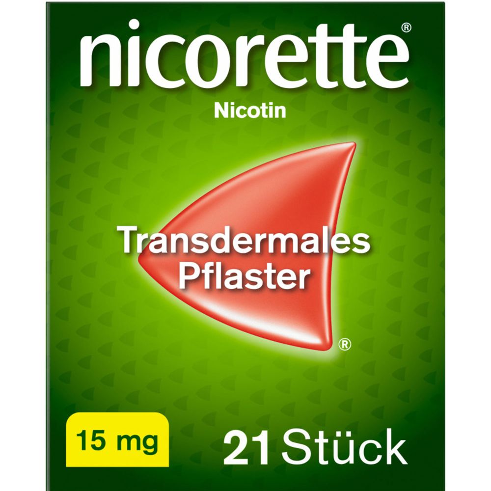 Nicorette Tx Pflaster 15 mg Transdermales Plaster 21 St Kenvue Germany GmbH (OTC) bei onfy.de kaufen 19922877