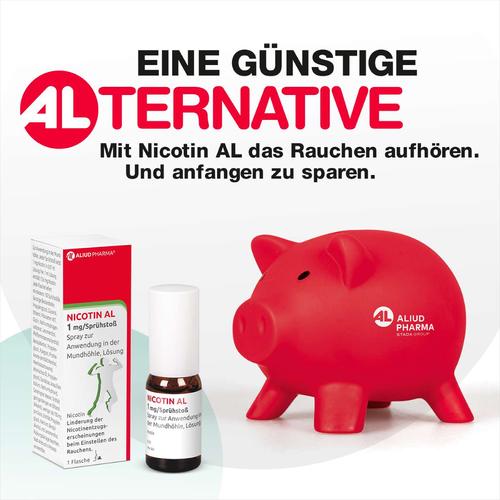 Nicotin Al 1mg/Sprühstoß Spray Z.an.i.d.mundhö Lsg 2 St ALIUD Pharma bei onfy.de kaufen 16086334