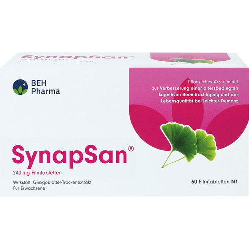 Synapsan 240 mg Filmtabletten 60 St BEH Pharma bei onfy.de kaufen 18673745