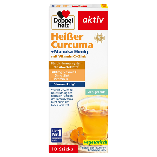 Doppelherz Heißer Curcuma + Manuka-Honig 10 St Queisser Pharma bei onfy.de kaufen 18129361