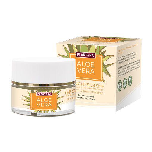 Plantana Aloevera Gesichtscreme Hyaluron & Vita.-E