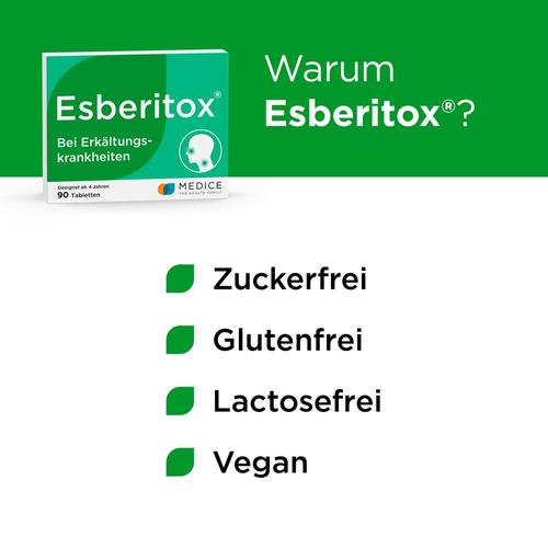 Esberitox Tabletten bei Erkältungskrankheiten  90 St MEDICE Arzneimittel Pütter bei onfy.de kaufen 13654341