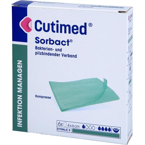 Cutimed Sorbact Kompressen 4x6 cm 6 St Acti Medi bei onfy.de kaufen 19347143