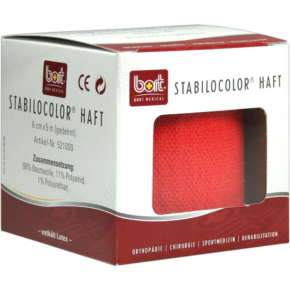 Bort Stabilocolor Haft 6cm Rot