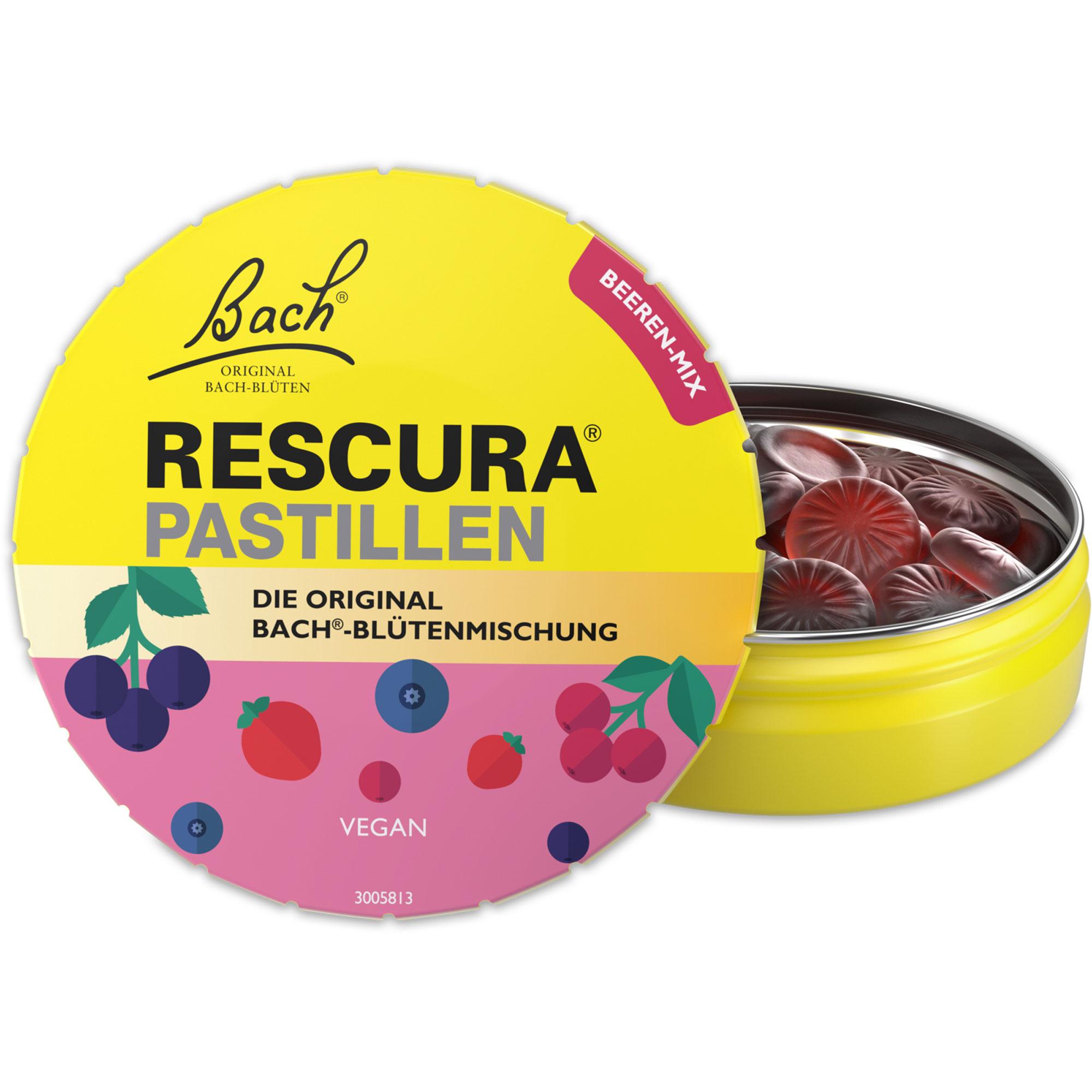 Bachblüten Original Rescura Pastillen Beeren-Mix null