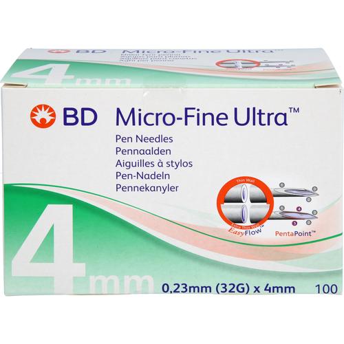 Bd Micro-Fine Ultra Pen-Nadeln 0.23x4 Mm 100 St Acti Medi bei onfy.de kaufen 17831225