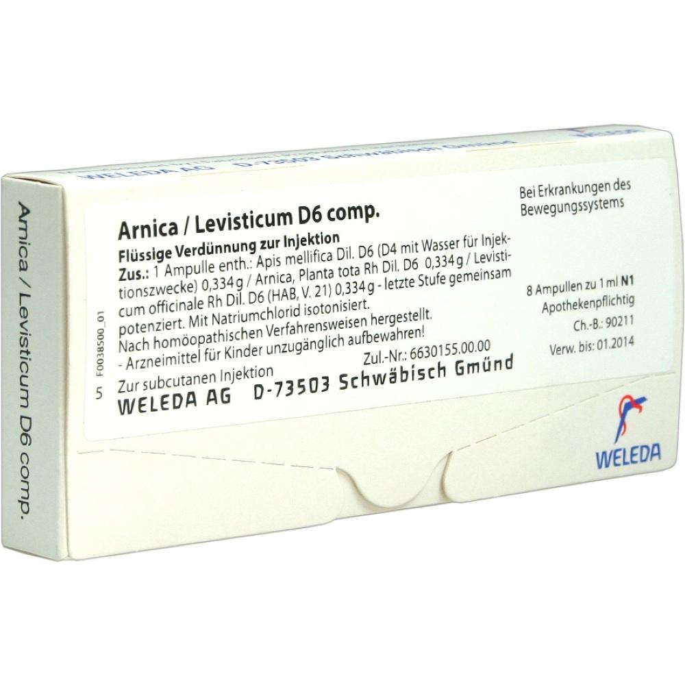 Arnica Levist D 6 Comp null