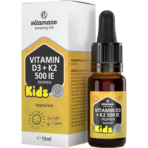 Vitamin D3 K2 500 Ie Kinder Tropfen 10 ml Vitamaze bei onfy.de kaufen 20228426