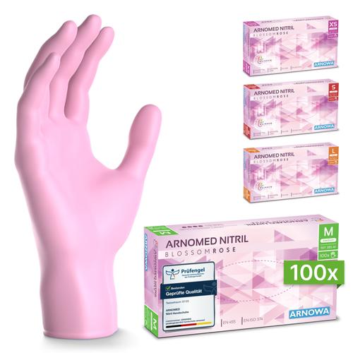 Arnomed Nitril Blossom Rose - Größe M 100 St ARNOWA bei onfy.de kaufen 18136881
