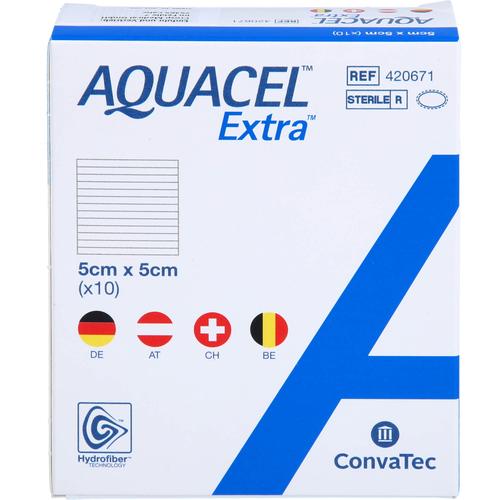 Aquacel Extra 5x5 cm Verband 10 St Crosp Medical bei onfy.de kaufen 19154792