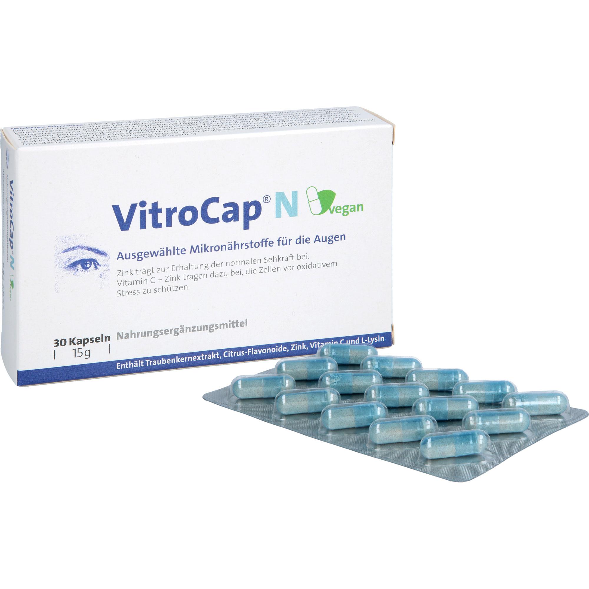 Vitrocap N Vegan - 30 Kapseln 30 St ebiga-VISION bei onfy.de kaufen 16687996
