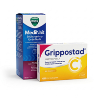 Grippostad C + Wick Medinait Erkältungssirup für die Nacht 2000000000015