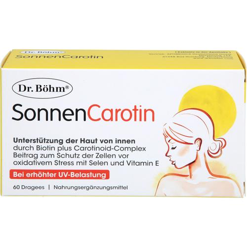 Dr. Böhm Sonnencarotin 60 St Apomedica Pharmazeutische Produkte bei onfy.de kaufen 19383297