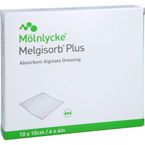 Melgisorb Plus Alginat Verband 10x10 cm Steril 10 St Docpharm bei onfy.de kaufen 20114929