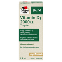 Doppelherz Vitamin D3 2000 I.e. Pure null
