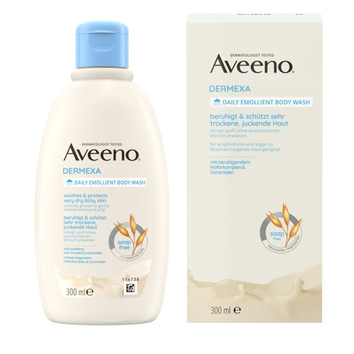 Aveeno Dermexa Emollientien Duschcreme 300 ml Kenvue Germany GmbH (OTC) bei onfy.de kaufen 19342944