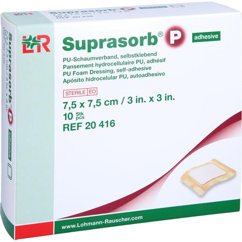 Suprasorb P Pu-Schaumv.selbstklebend 7.5x7.5 cm 10 St Lohmann & Rauscher bei onfy.de kaufen 18001098