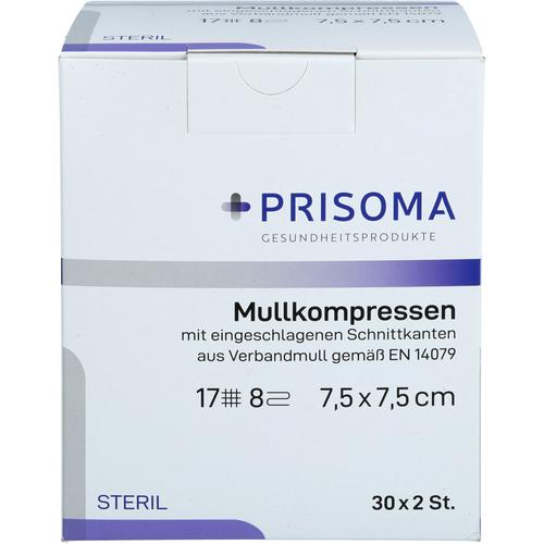 Mullkompresse Prisoma Steril 7.5x7.5 cm 8-Fach 30x2 St Acti Medi bei onfy.de kaufen 18752031