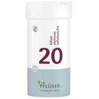 Biochemie Pflüger Nr. 20 Kalium-Aluminium Sulf D 6 null
