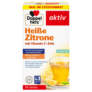 Doppelherz Heiße Zitrone Vitamin C + Zink 07091098