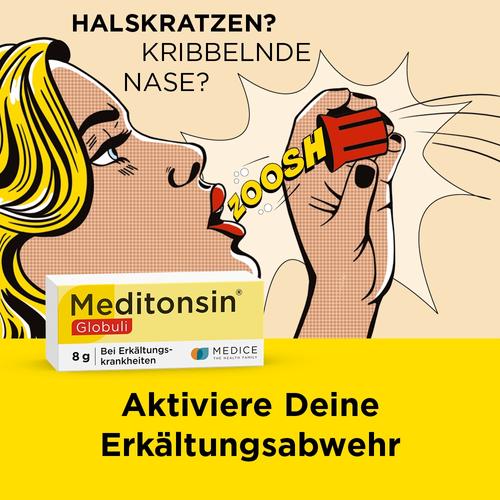Meditonsin Globuli bei ersten Anzeichen einer Erkältung 8 g MEDICE Arzneimittel Pütter bei onfy.de kaufen 11484834